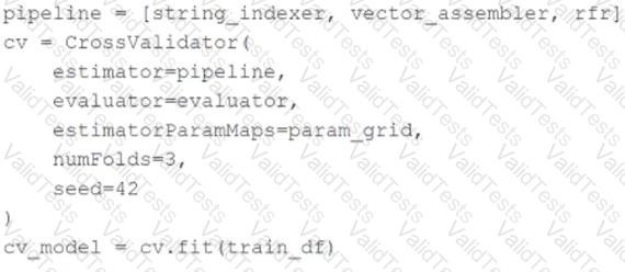 Databricks-Machine-Learning-Associate Question 20