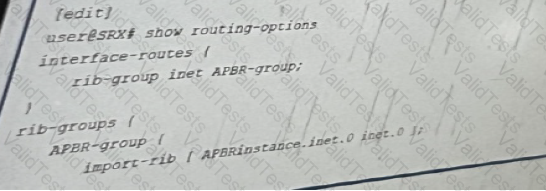JN0-637 Question 20