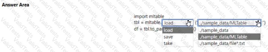 DP-100 Question 126