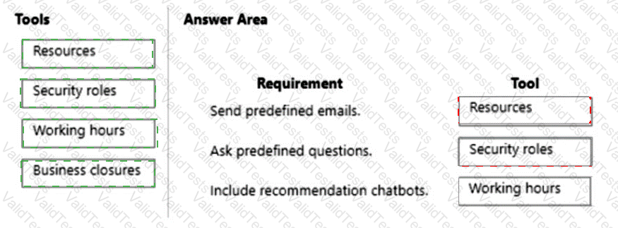 MB-230 Answer 17