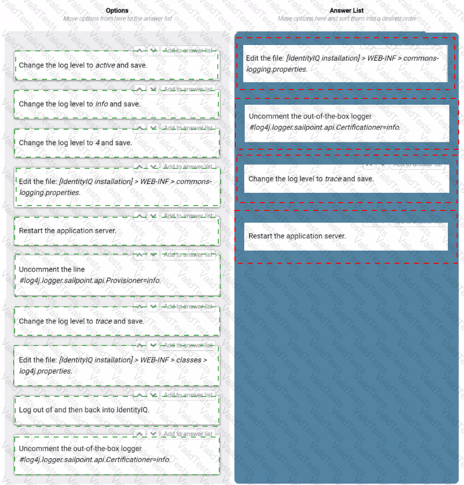 IdentityIQ-Engineer Answer 31