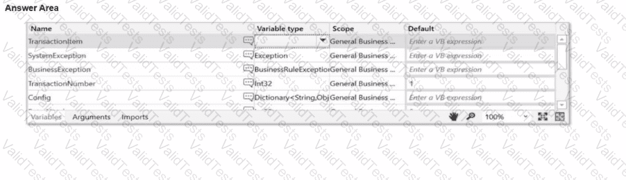 UiPath-ADPv1 Question 16