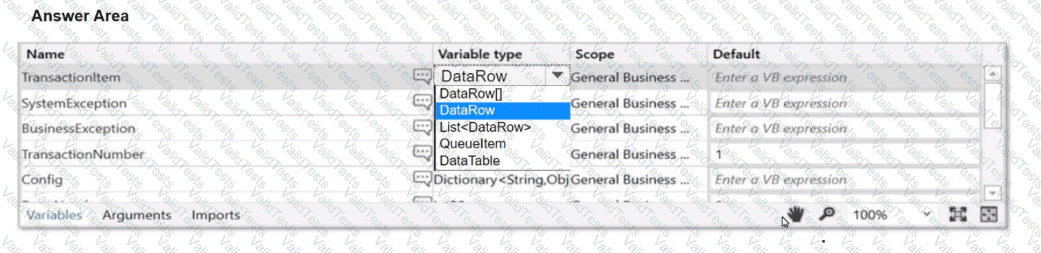 UiPath-ADPv1 Question 16
