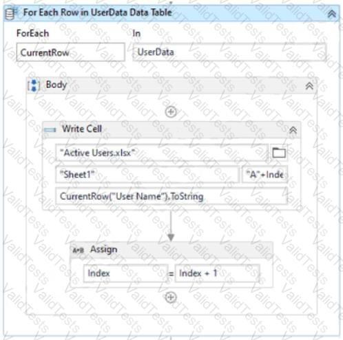 UiPath-ARDv1 Question 26