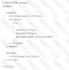 Web-Development-Applications Question 18